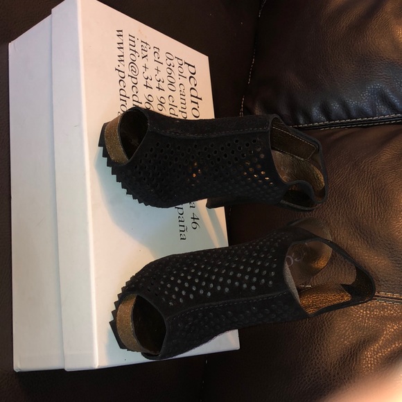 Pedro Garcia Shoes - Pedro García Black Candela Heels